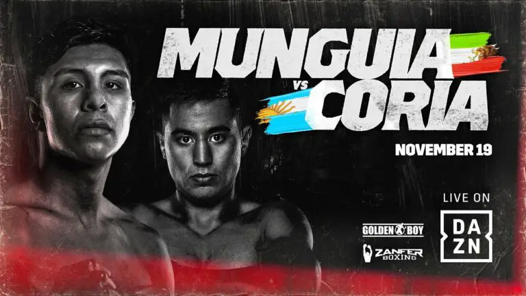 Jaime Munguia vs Gonzalo Coria Results LIVE, Card, Start Time