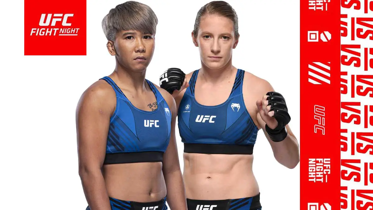 Loma Lookboonmee vs Elise Reed UFC Fight Night