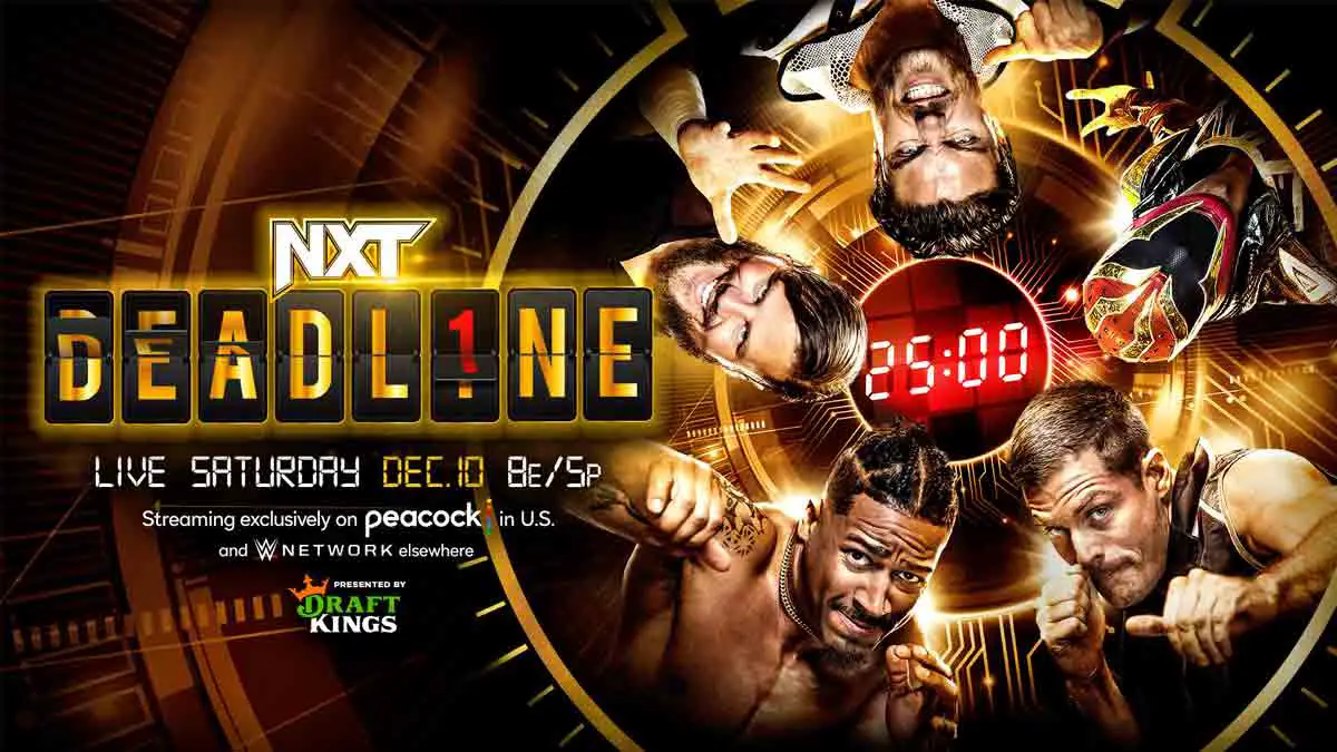Men Iron Survivor Challenge NXT Deadline 2022