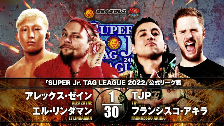NJPW Super Junior Tag League 2022 Night 2 Results, November 23