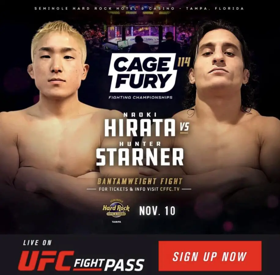 Naoki Hirata vs Hunter Starner