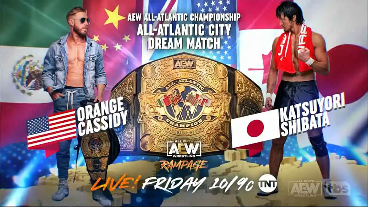 Orange Cassidy vs Katsoyuri Shibata AEW Rampage November 4 2022