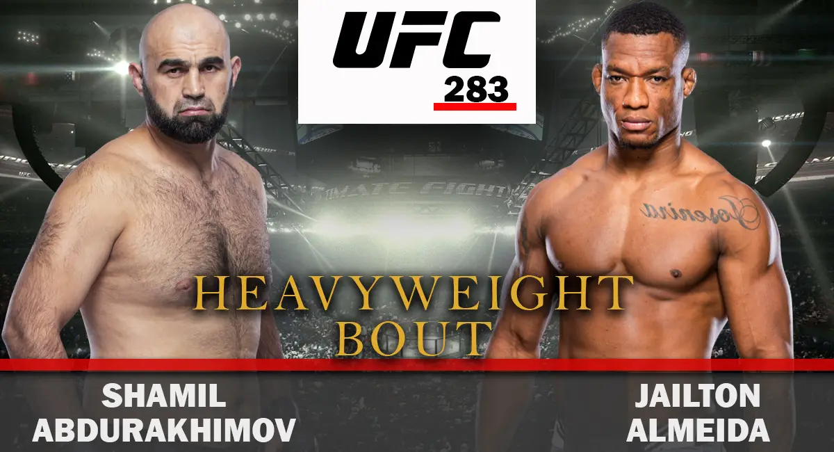 SHAMIL ABDURAKHIMOV vs JAILTON ALMEIDA UFC 283