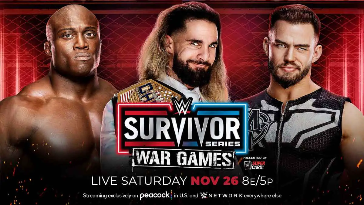 Seth Rollins vs Bobby Lashley vs Austin Theory WWE Survivor Series 2022
