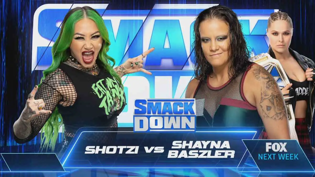Shotzi vs Shanya WWE SmackDown November 18 2022