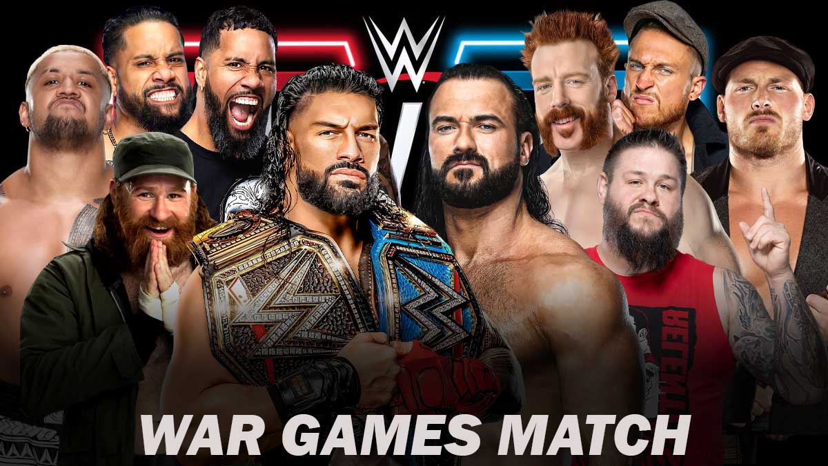 Men's WarGames match WWE Survivor Series 2022