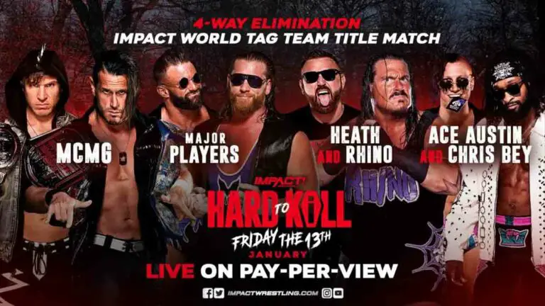 X-Division & Tag Team Title Matches Added to IMPACT Hard to Kill