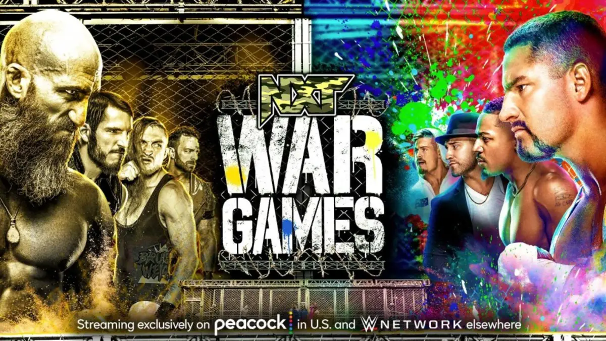 Team 2.0 vs Team Black & Gold WWE War Games 