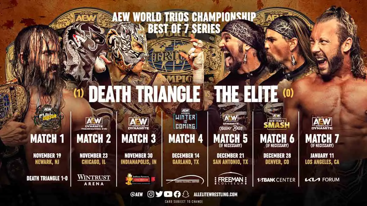 The Elites vs Death Triangle Best Of 7 Series