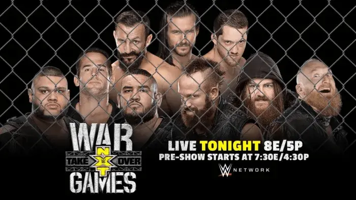 The Undisputed ERA vs Sanity vs The Authors of Pain & Roderick Strong - NXT Takeover  WarGames 2017