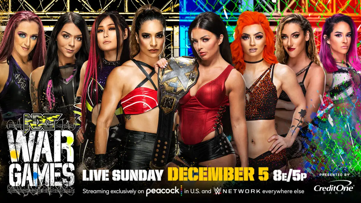 Toxic Attraction & Dakota Kai vs Io Shirai, Kay Lee Ray, Raquel González, & Cora Jade - NXT WarGames 2021