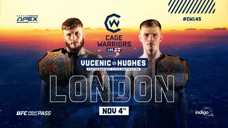 Cage Warriors 145: Vucenic vs Hughes