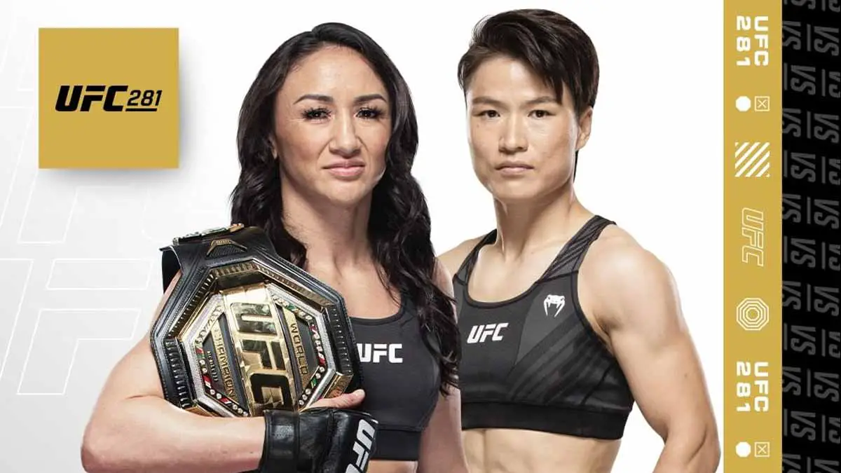 Carla Esparza vs Zhang Weili UFC 281