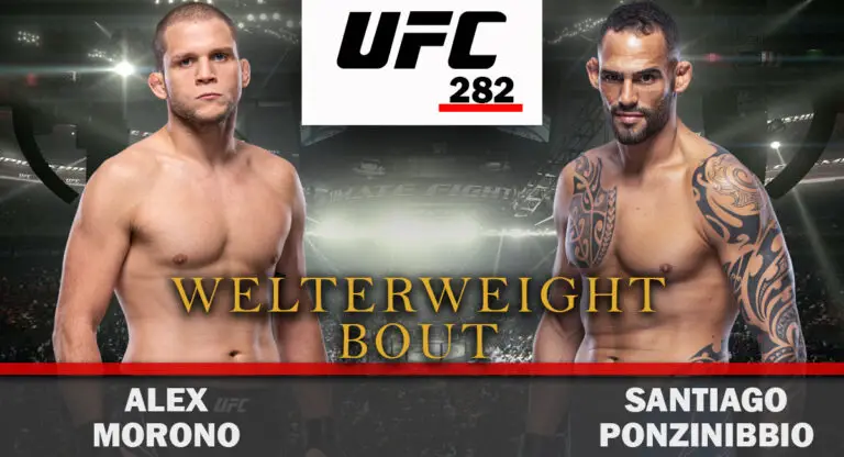 UFC 282: Alex Morono Replaces Robbie Lawler, Antonio Trocolli Out