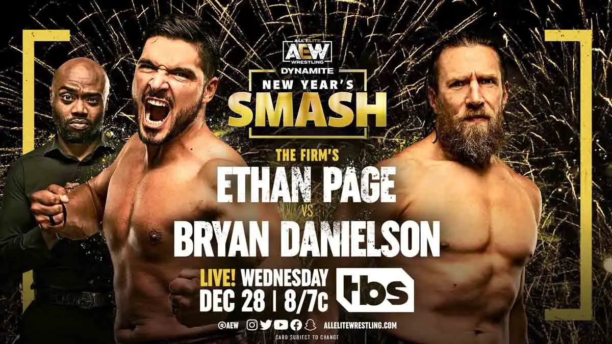 Bryan Danielson vs Ethan Page AEW Dynamite December 28 2022