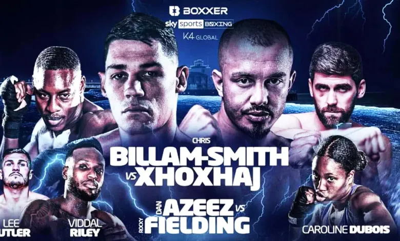 Chris Billam Smith vs Armend Xhoxhaj Poster