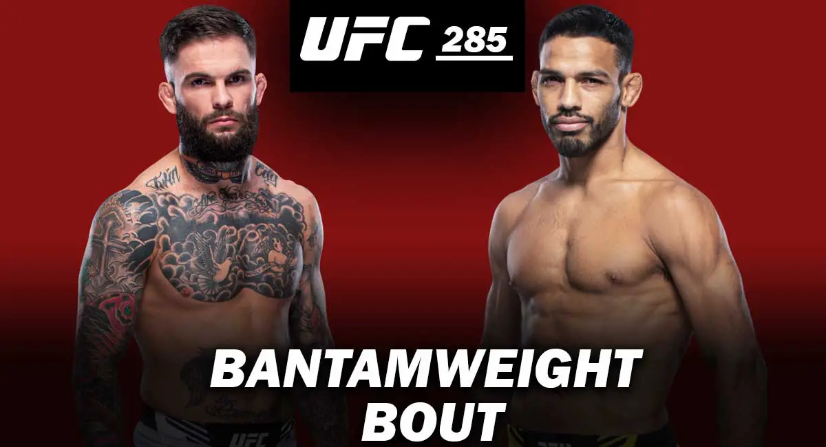 Cody Garbrandt vs Julio Arce ufc 285