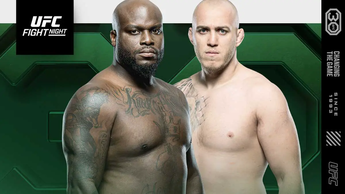 Derrick Lewis vs Sergey Spivac UFC Fight Night