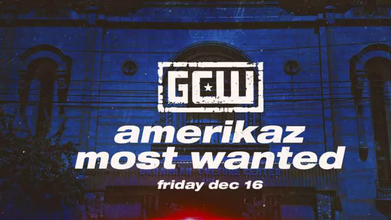 GCW Amerikaz Most Wanted Results LIVE, Match Card, Start Time