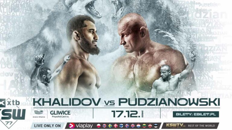 KSW 77 Results LIVE on Dec 17, 2022, Khalidov v Pudzianowski