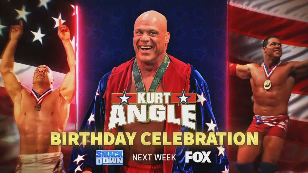 Kurt Angle WWE Smackdown December 9 2022