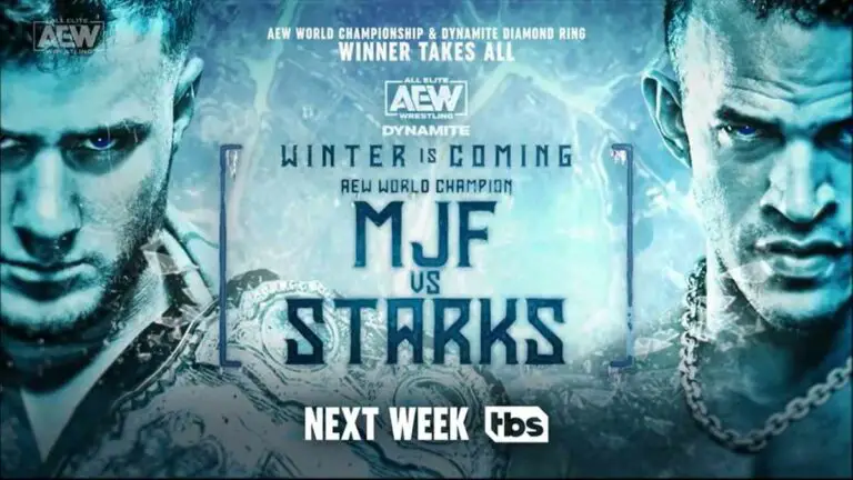 AEW Winter is Coming 2022 Match Card Set, Dynamite December 14