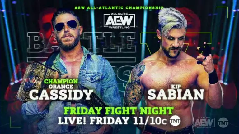 Orange Cassidy vs Kip Sabian Set for AEW Battle of The Belts V
