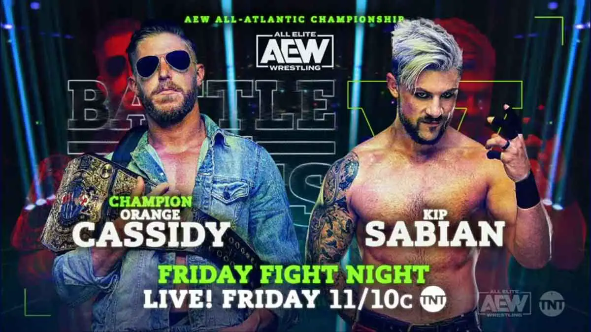 Orange Cassidy vs Kip Sabian AEW Battle of The Belts V