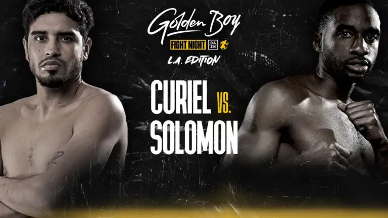 Raul Curiel vs Brad Solomon Results Live, Card, Start Time