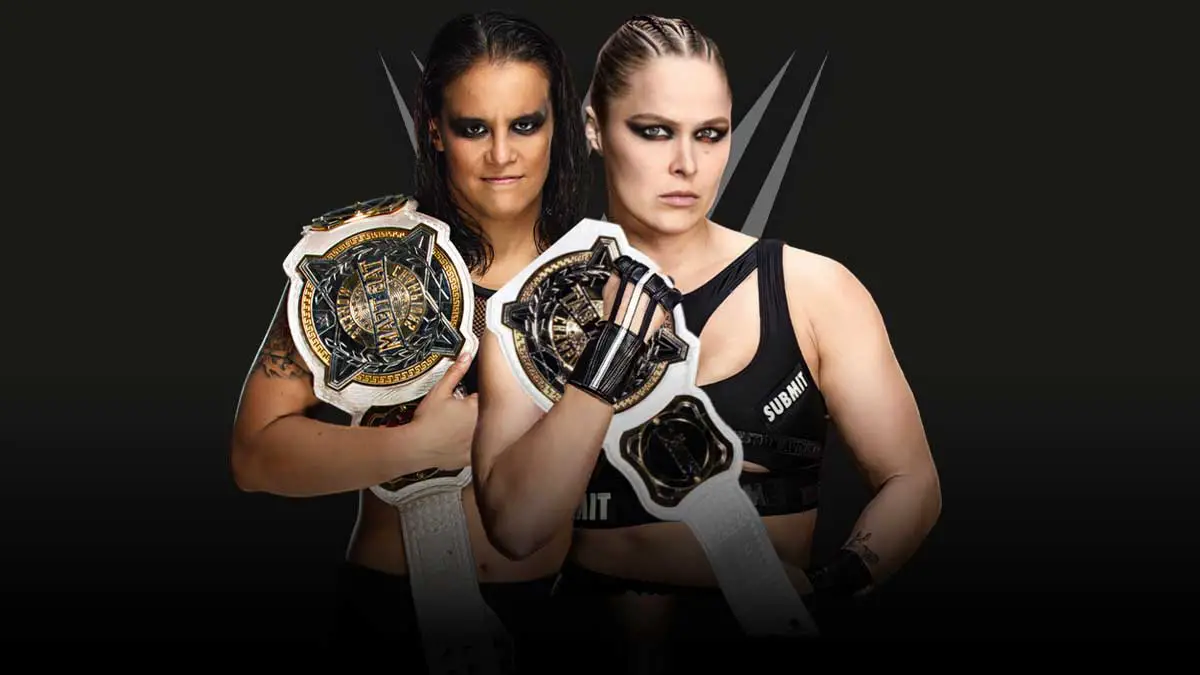 Ronda Rousey & Shayna Baszler WWE Women's Tag Team Champions