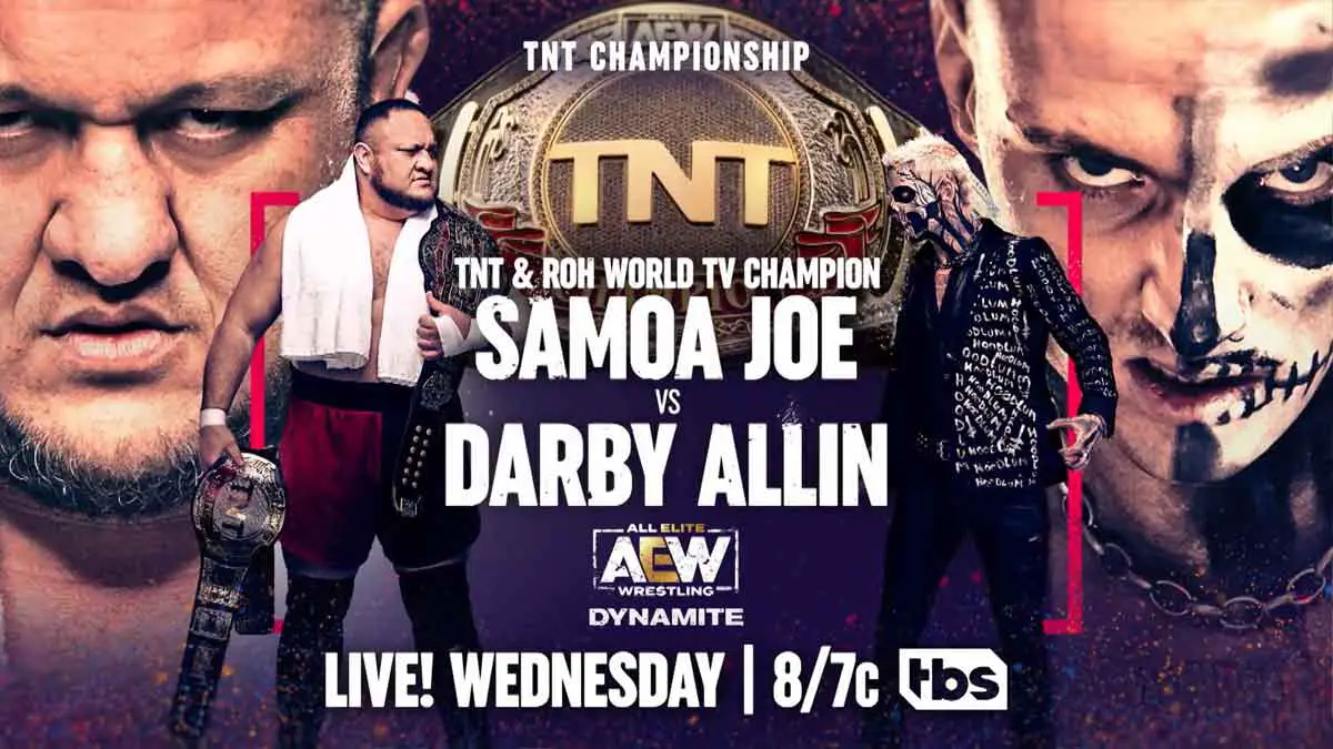 Samoa Joe vs Darby Allin AEW Dynamite December 7 2022