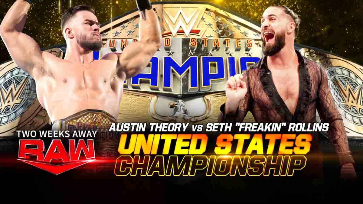 Austin Theory vs Seth Rollins WWE RAW January 2 2023