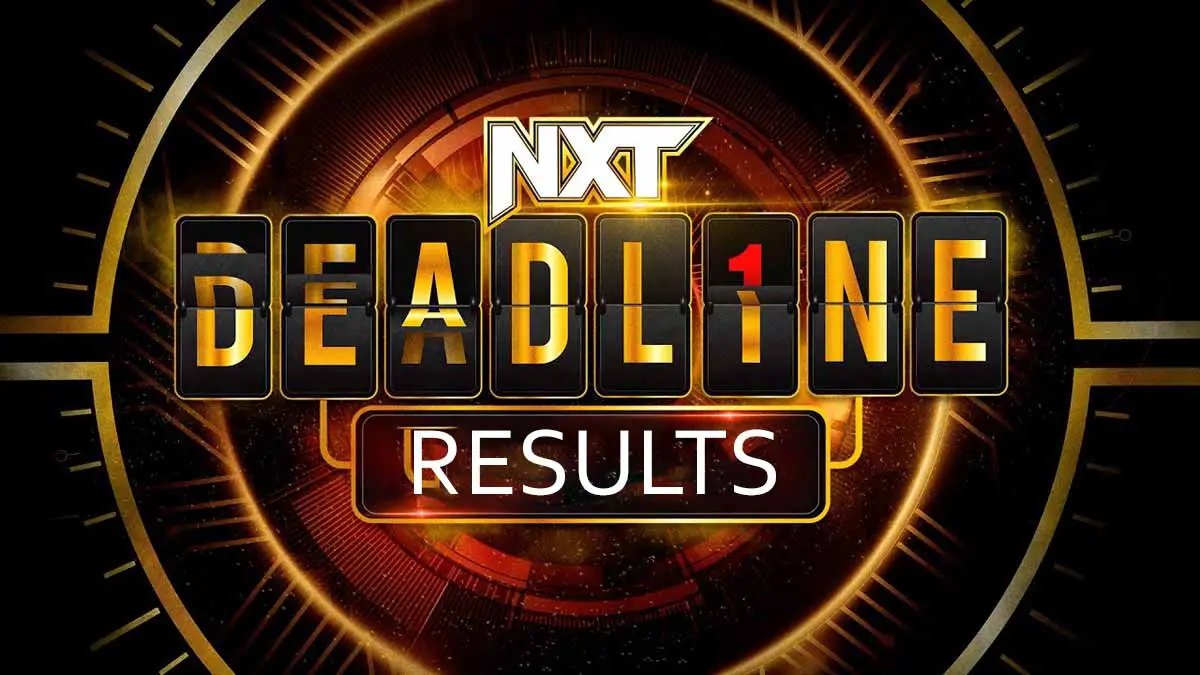 WWE NXT Deadline 2022 Results 