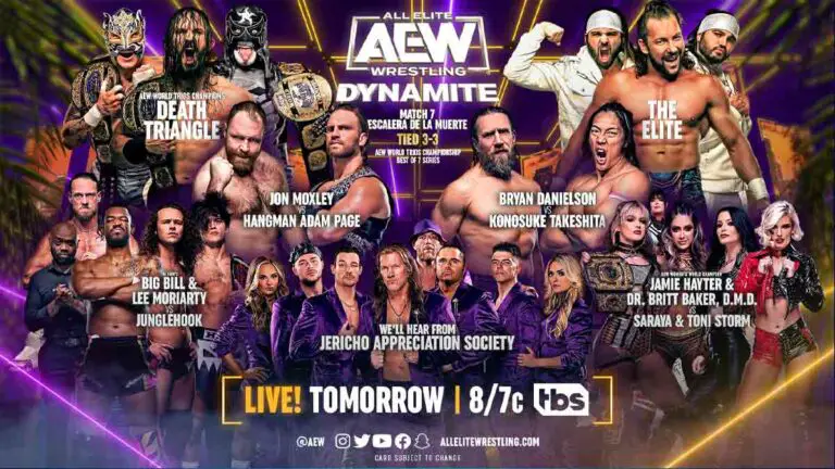 AEW Dynamite Preview & Match Card January 11, 2023
