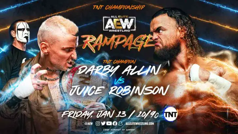 AEW Rampage Live Results January 13, 2023- Darby vs Juice