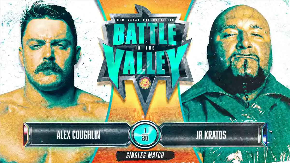 Alex Coughlin vs JR Kratos NJPW Battle in the Valley 2023