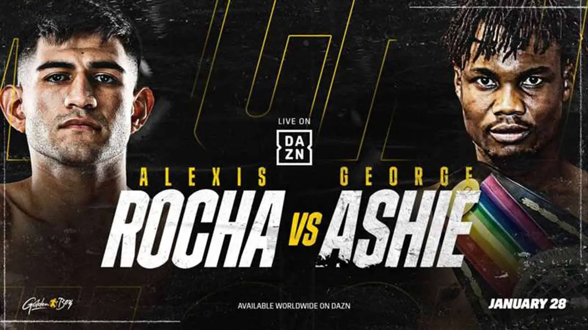 Alexis Rocha vs George Ashie