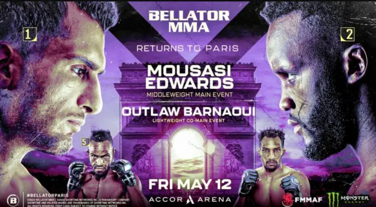 Gegard Mousasi vs Fabian Edwards to Headline Bellator Paris in May