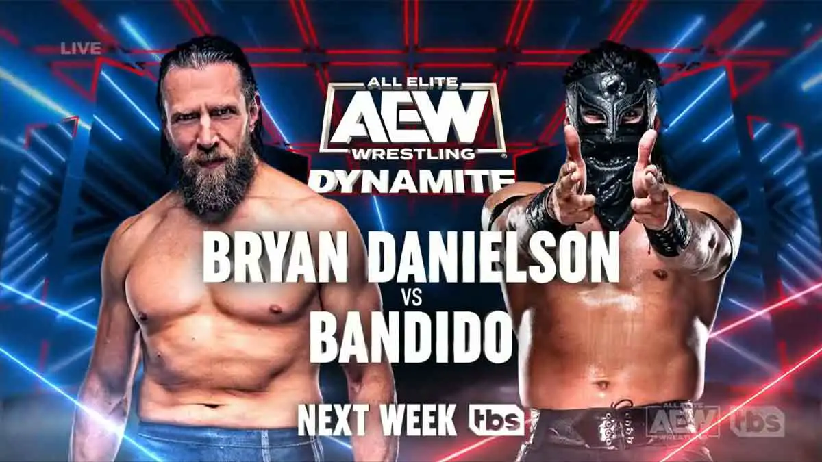 Bryan Danielson vs Bandido AEW Dynamite January 18 2023