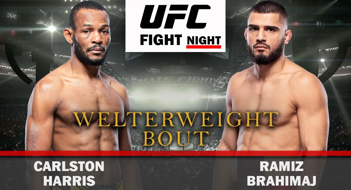 Carlston Harris vs Ramiz Brahimaj UFC Fight Night 18 Feb
