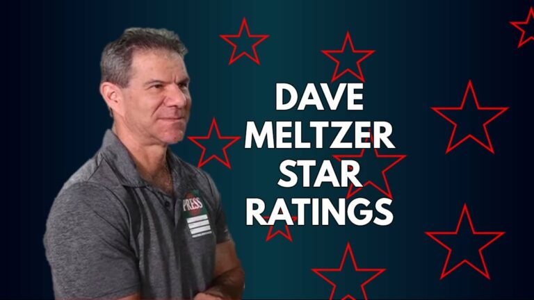 Every Dave Meltzer Star Ratings 2023- WWE, AEW, NJPW, Others