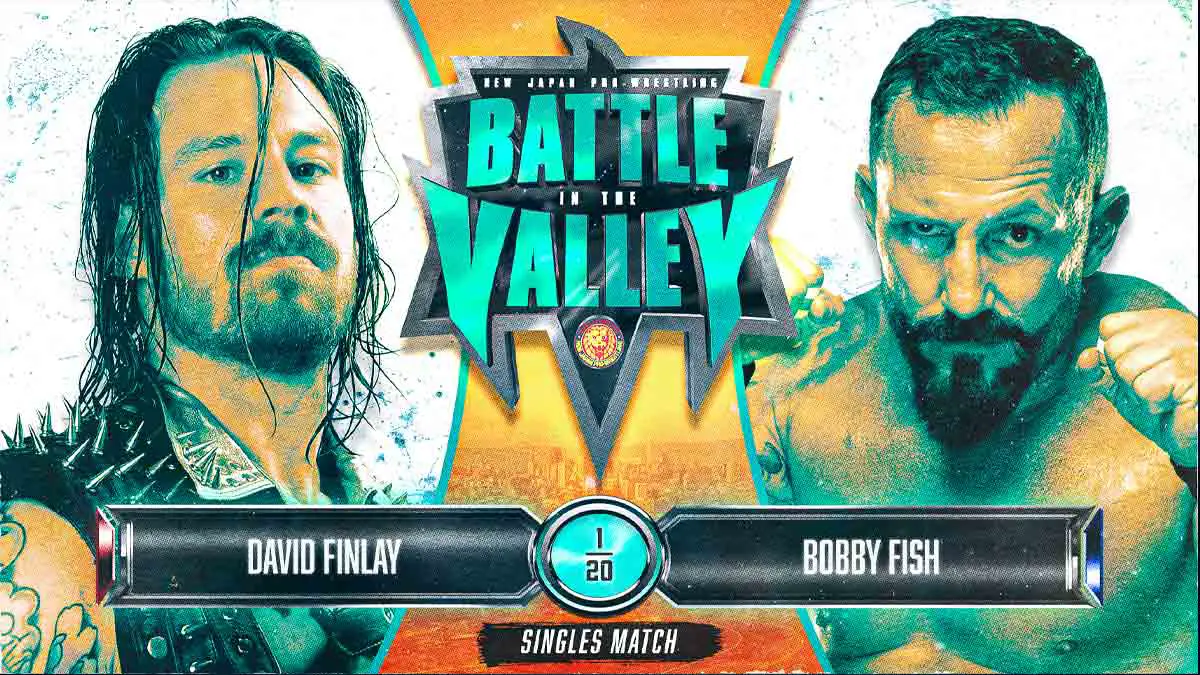 David Finlay vs Bobby Fish NJPW Battle in the Valley 2023