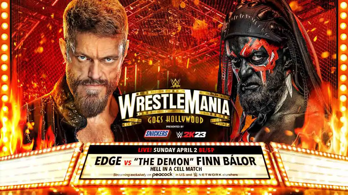 Edge vs Demon Finn Balor WWE WrestleMania 39