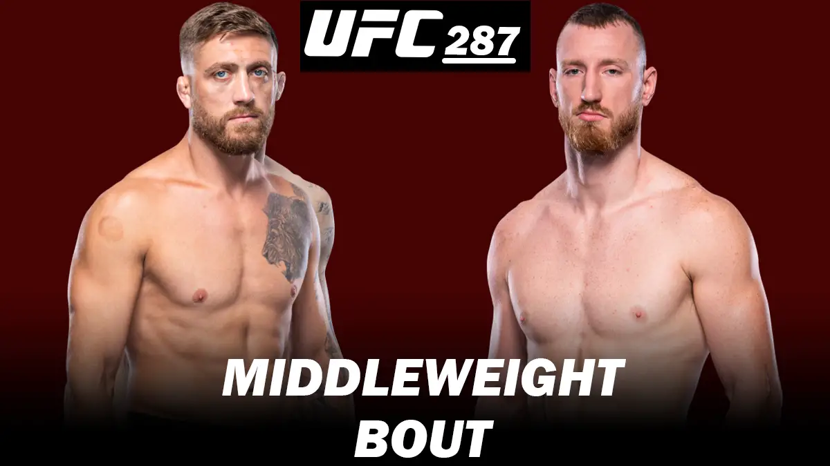 Gerald Meerschaert vs Joe Pyfer ufc 287