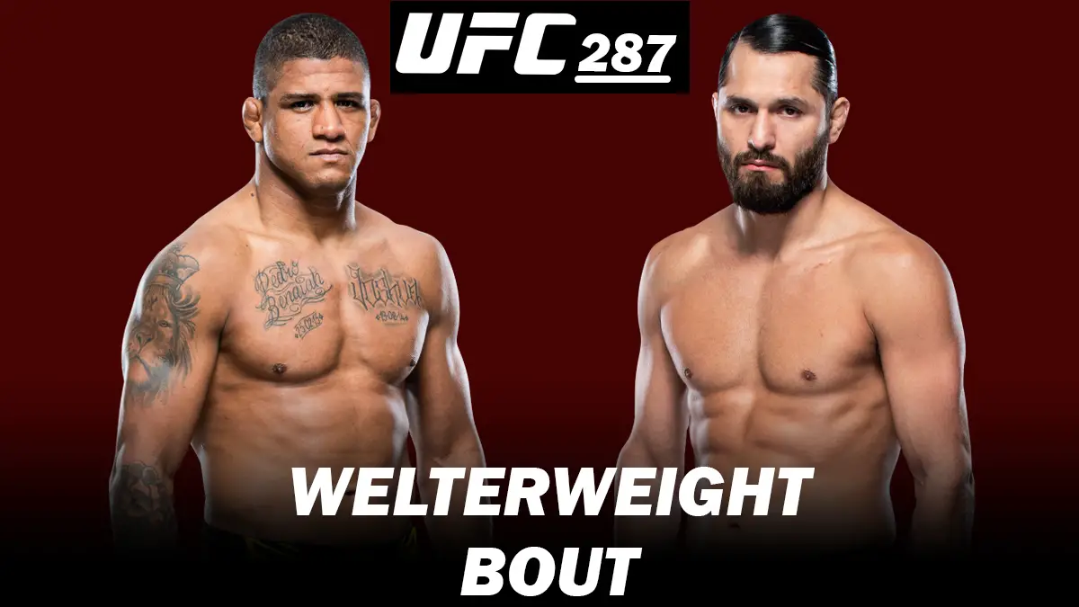 UFC 287: Gilbert Burns vs Jorge Masvidal Set as Co-Main Event
