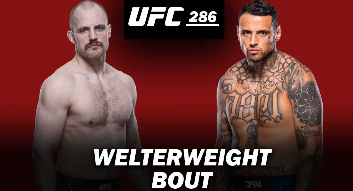 Gunnar Nelson vs Daniel Rodriguez UFC 286