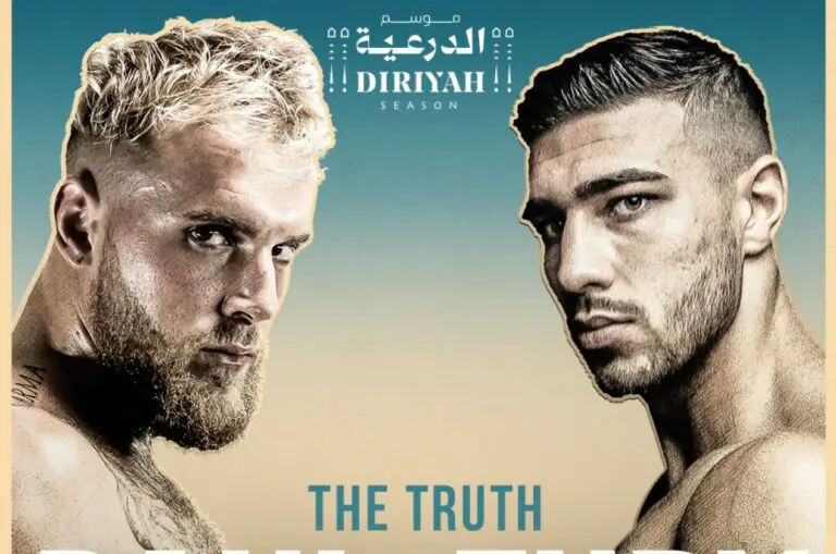 Jake Paul vs Tommy Fury Official for Feb 26 in Saudi Arabia