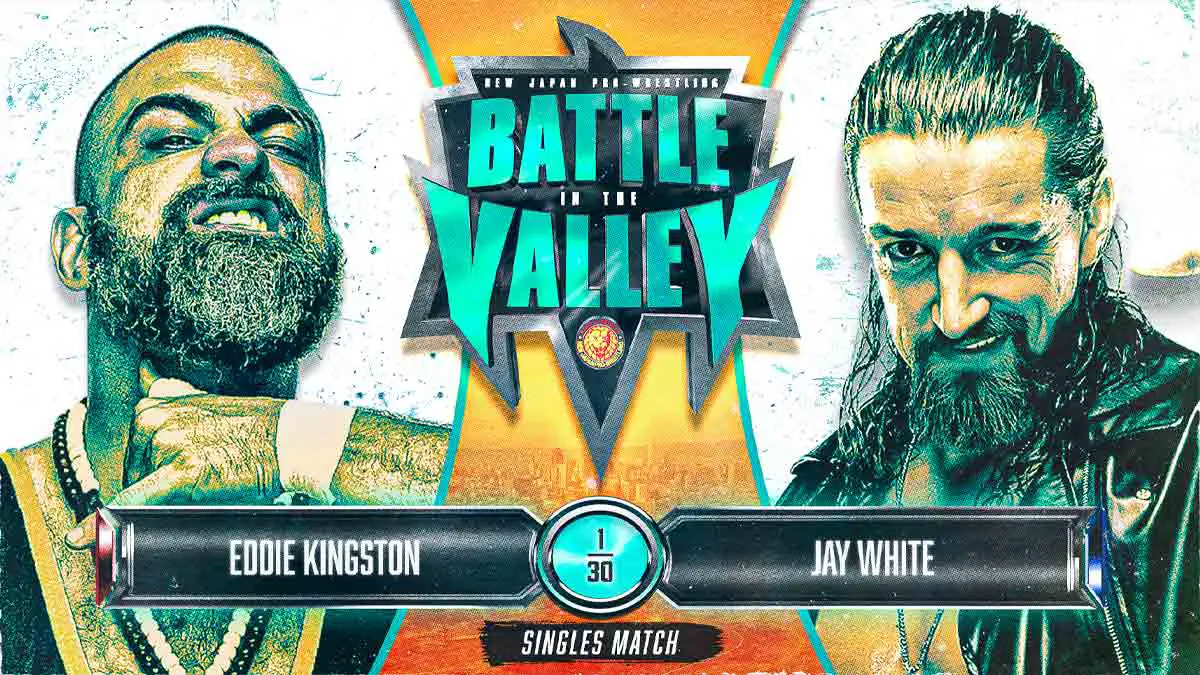 Jay White vs Eddie Kingston NJPW Battle in the Valley 2023