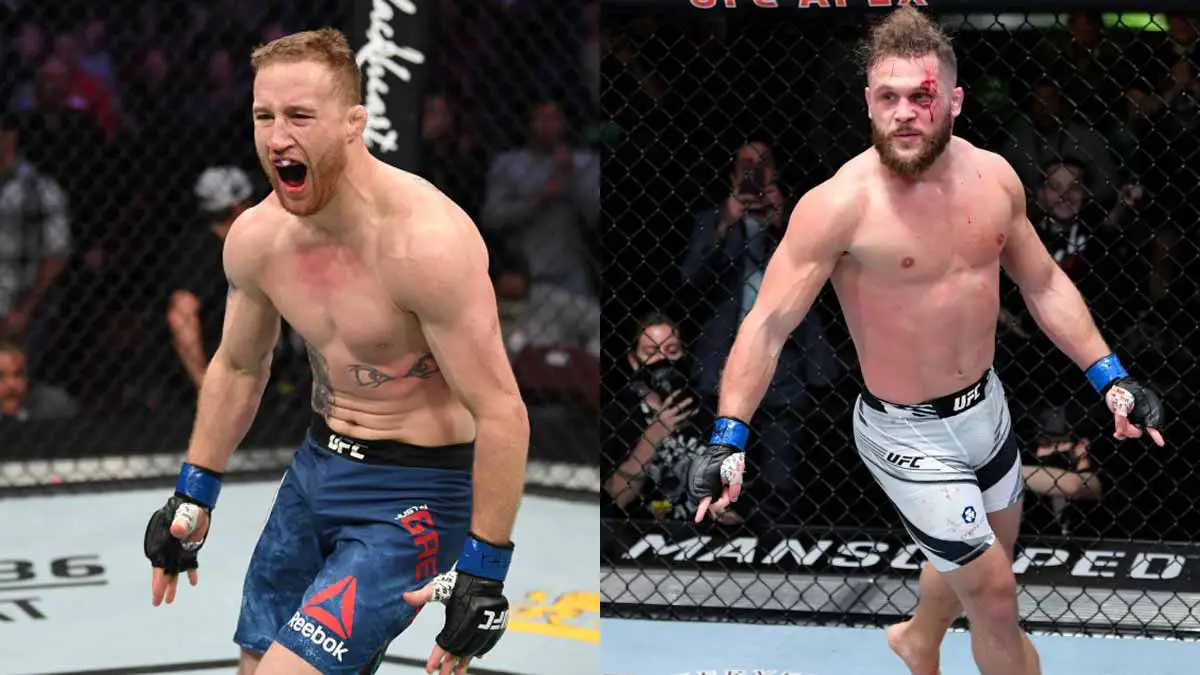 Justin Gaethje vs Rafael Fiziev UFC 286