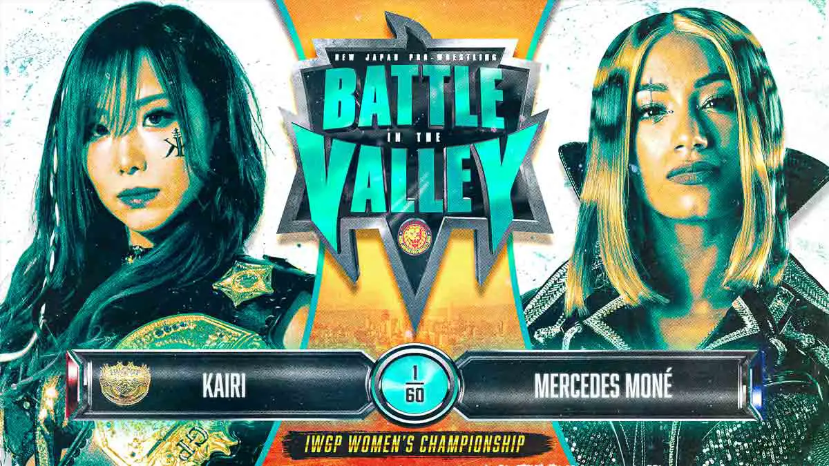 KAIRI vs Mercedes Mone' NJPW Battle in the Valley 2023